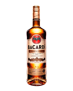 BACARDI CARTA DE ORO (GOLD) 1L